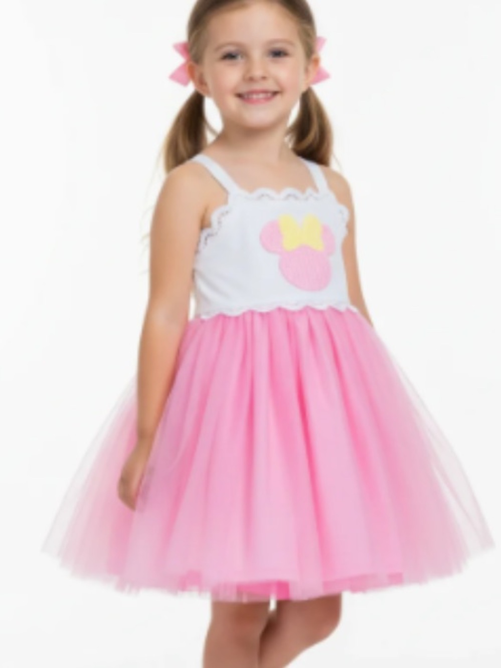 DISNEY Girls Minnie Mouse toddler tulle dress | 6